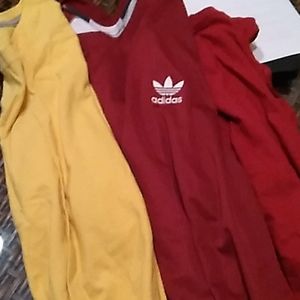 3 high caliber t sbirt 2 Nike, 1 adidas
